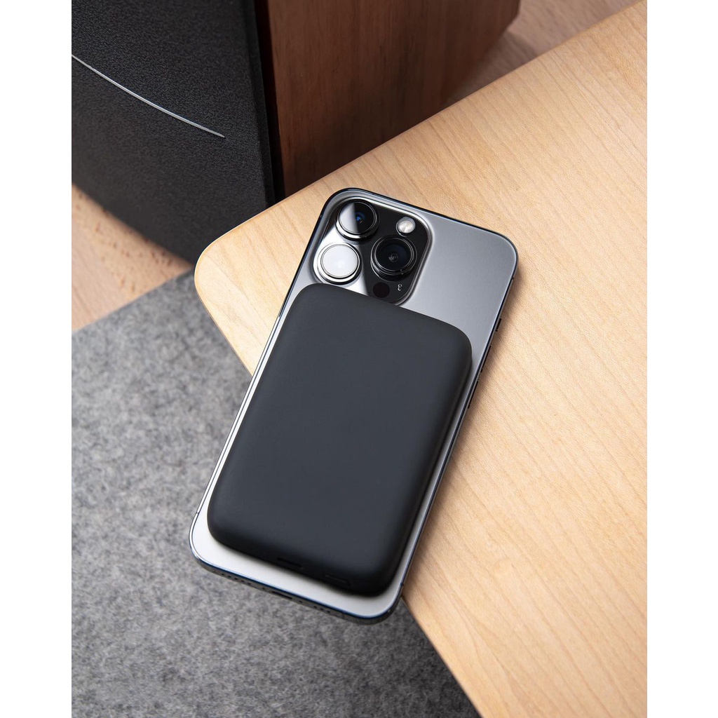 Sạc dự phòng ko dây IP - Benks, sạc nhanh pin 5000mAh,công suất 20W nhỏ gọn,tiện lợi,bảo hành 12 tháng