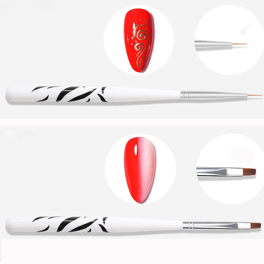 ❦Tôi❦ Set 9 Cọ Vẽ Trang Trí Móng Tay Nghệ Thuật Thời Trang Dành Cho Nữ