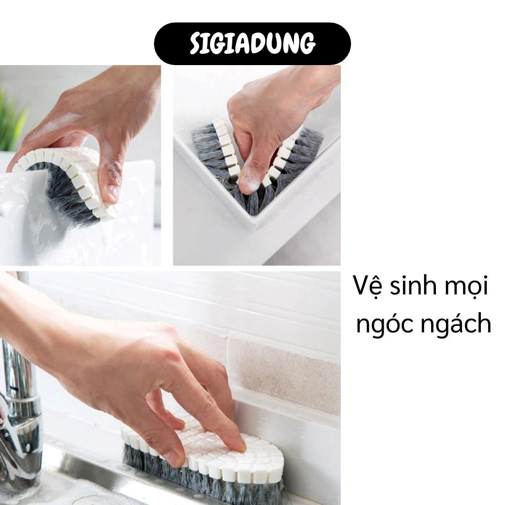 [SGD] Bàn Chải Chà Sàn - Cọ Vệ Sinh Nhà Bếp, Nhà Tắm, Bồn Rửa Chén Có Thể Uốn Cong Siêu Tiện Lợi 3196