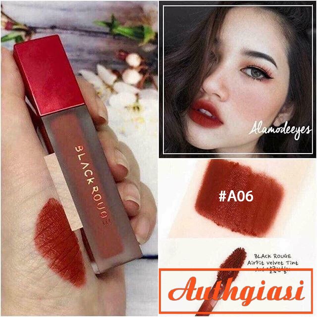 🌸 Dothiengiang 🌸  Son kem mịn lì Black Rouge A03 Đỏ Cam / A05 Cam Đỏ / A06 Đỏ Gạch / A12 Đỏ Nâu / A22 Đỏ Burgundy | BigBuy360 - bigbuy360.vn