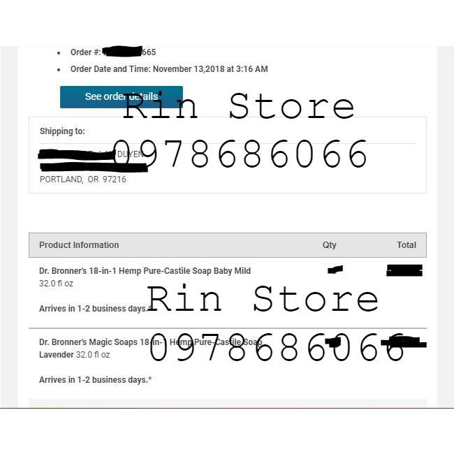 [AUTH - BILL MỸ] Dung dịch xà phòng đa năng 18 in 1 hữu cơ Dr Bronner's Castile Soap 946ml | BigBuy360 - bigbuy360.vn