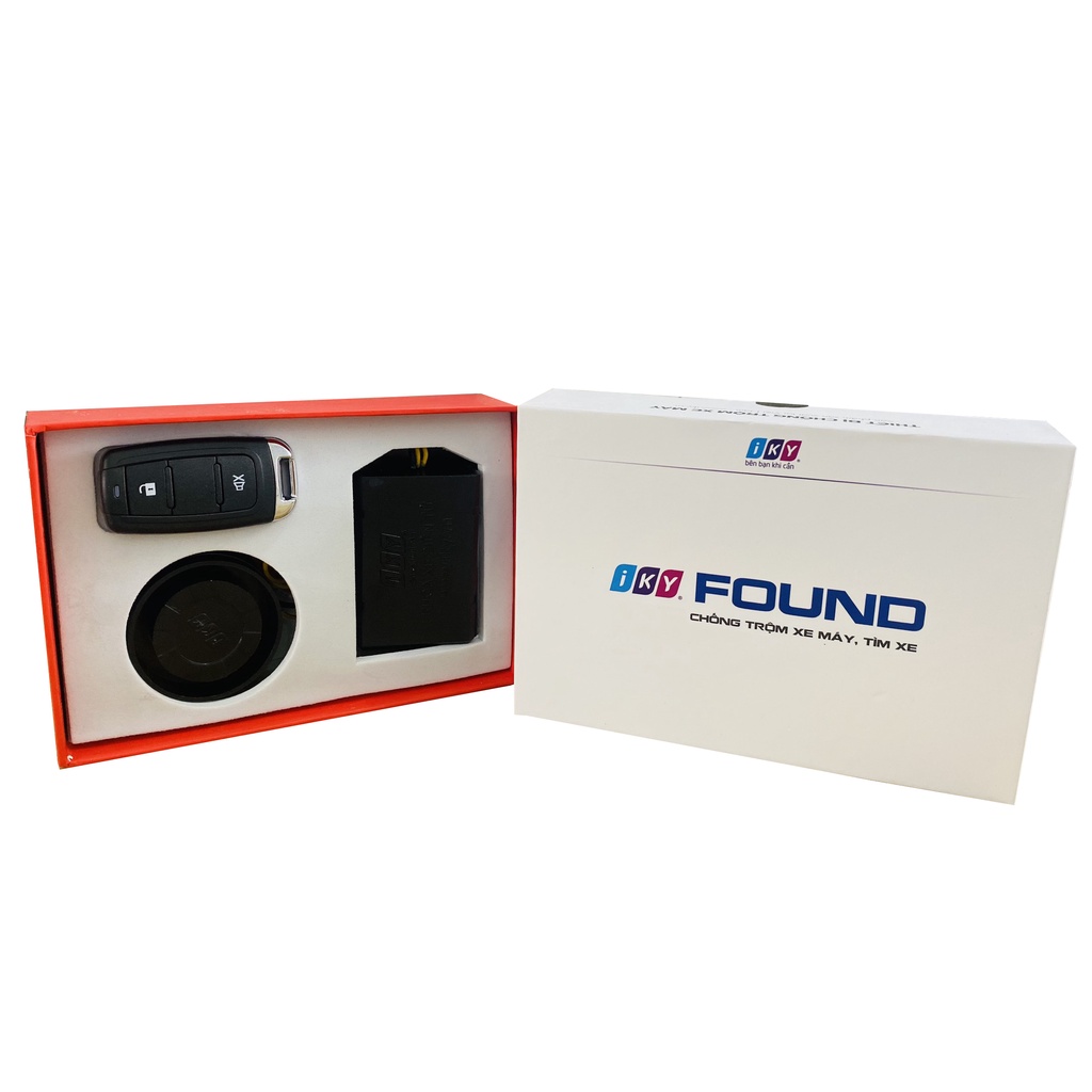 KHÓA CHỐNG TRỘM XE MÁY IKY FOUND