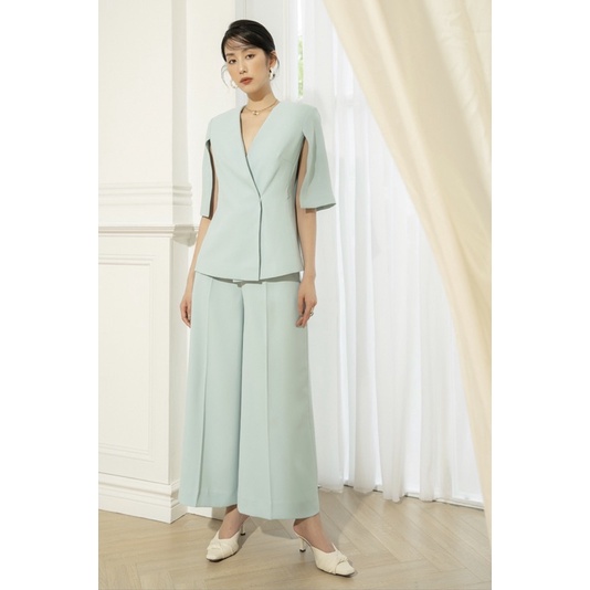 Sixdo newtag set bộ vest và quần xanh mới nguyên tag S/M