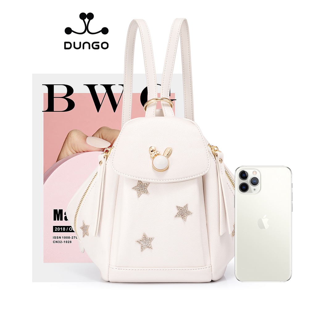 Balo Và Túi JUST STAR Da 2 in 1 Thỏ -DU172457