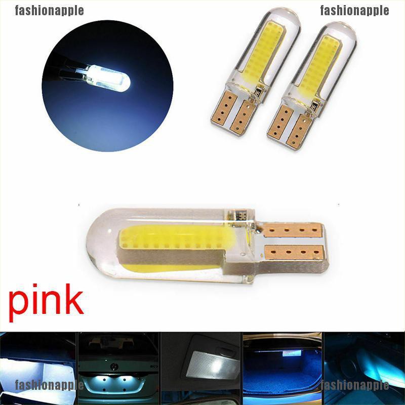 Set 10 Đèn LED T10 194 168 W5W 8SMD Ánh Sáng Trắng Dành Cho Ô Tô