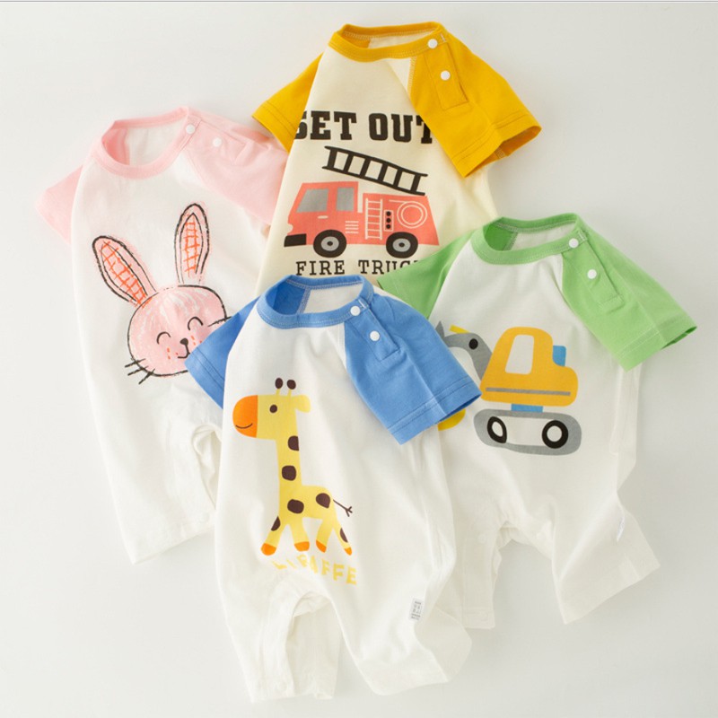 Bộ body cho bé trai, bé gái sơ sinh 100% cotton cao cấp _ BD56