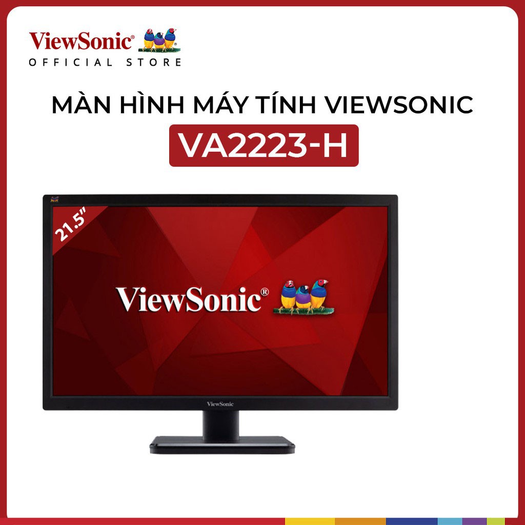 Màn hình LCD 22'' Viewsonic VA2223-A TN/FHD/5ms/75Hz Chính Hãng (Đen) | BigBuy360 - bigbuy360.vn