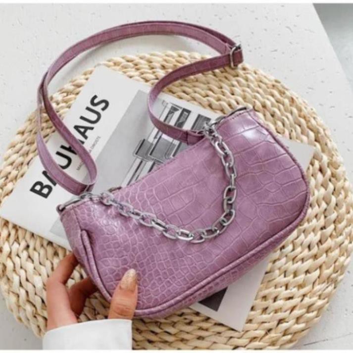 👛ẢNH SHOP CHỤP👛 TÚI ĐEO CHÉO NỮ XÍCH TRẮNG BH 464 | BigBuy360 - bigbuy360.vn