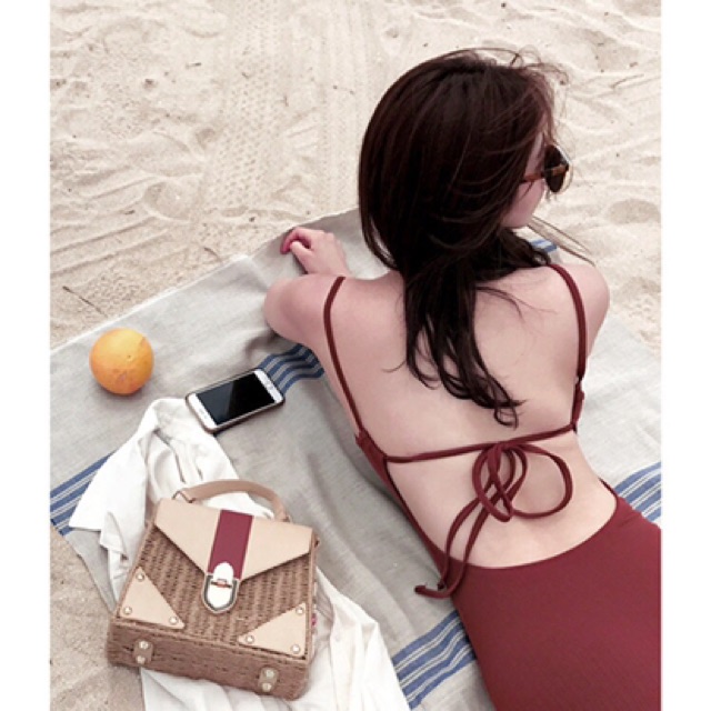 Bikini1 Mảnh Bassic Đi Biển Cao Cấp Đồ Bơi Nữ Quảng Châu K3-A6 | BigBuy360 - bigbuy360.vn