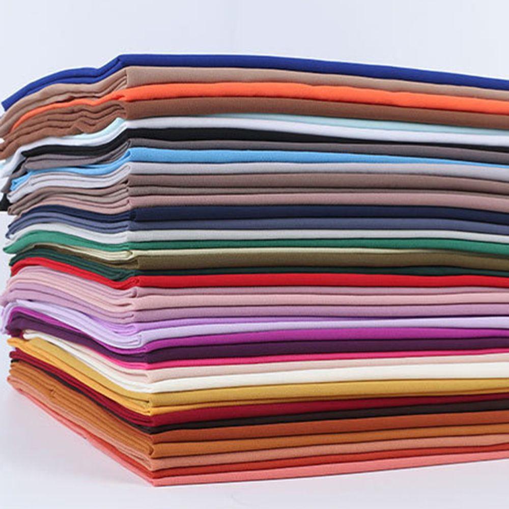 Khăn Lụa Dệt Kim Quấn Đầu Màu Trơn Dài 180x75cm Cho Nữ