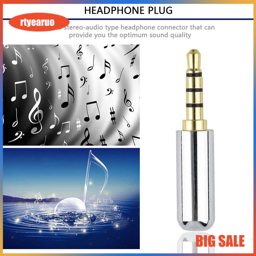 Jack Cắm Âm Thanh 3.5mm Bằng Hợp Kim Nhôm 199k027 4 Cực Tiện Dụng