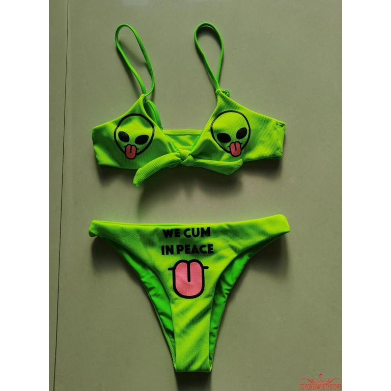 Bộ đồ bơi hai mảnh họa tiết đầu lâu quyến rũ cho nữ
 | BigBuy360 - bigbuy360.vn