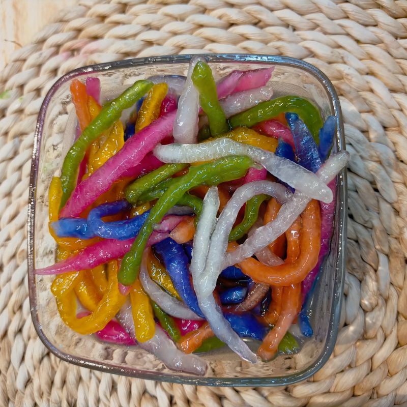 Cùi bưởi tẩm bột sợi màu 1kg