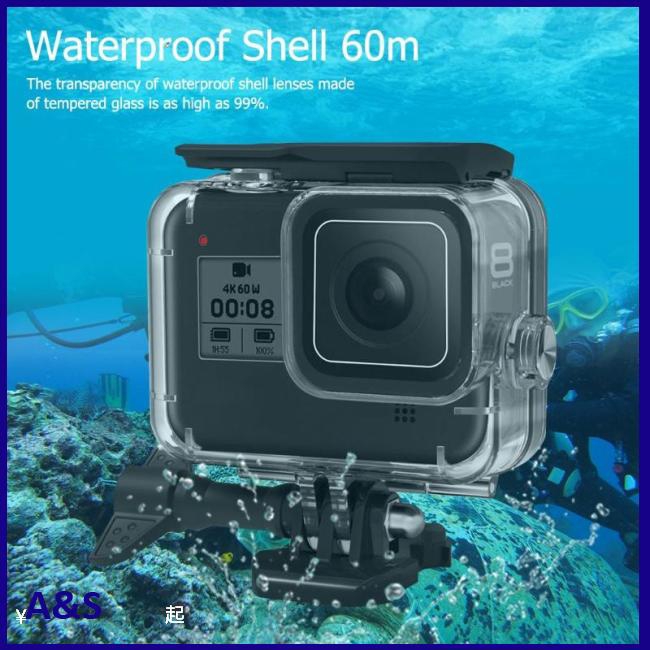 Vỏ bọc camera hành trình GoPro Hero 8 chống thấm nước