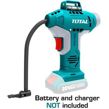 Máy bơm hơi tự động dùng pin 20V Total TACLI2001 (Tuỳ chọn pin và sạc)