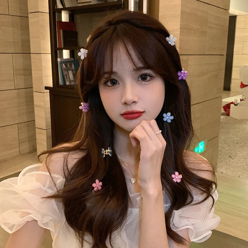 Kẹp Tóc Hoa Mini Thời Trang Mùa Hè Hàn Quốc Cho Nữ