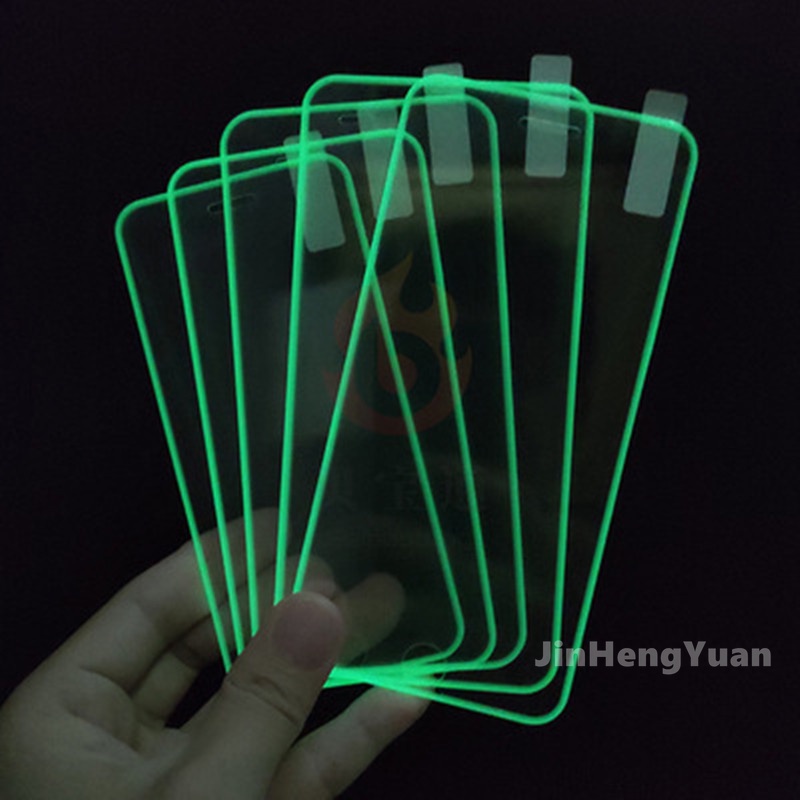 Cường lực họa tiết phát quang thích hợp cho Iphone 12 11 13 Pro Max 12mini 13mini 7 8 Plus Xr X Xs