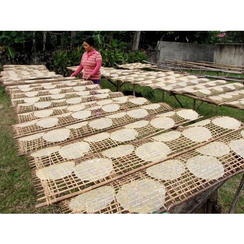 Bánh đa nem Thổ Hà để rán, ăn sống - đặc sản Bắc Giang