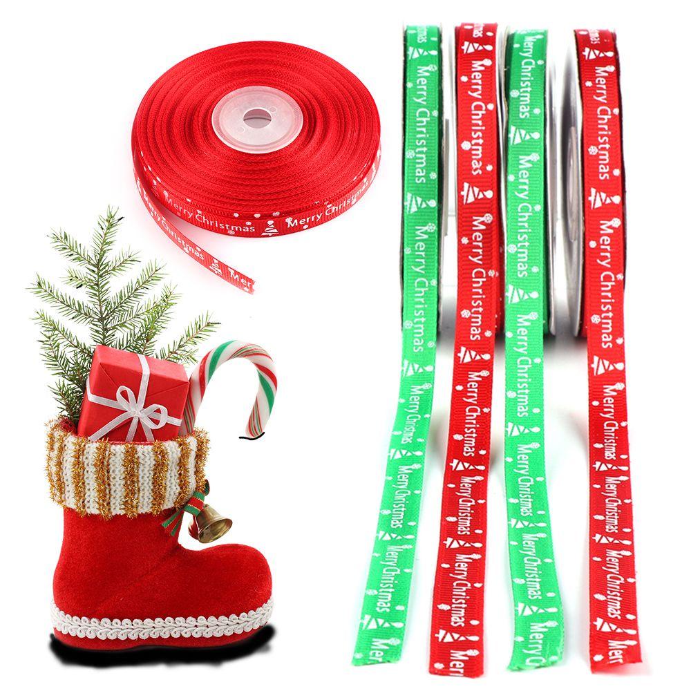 Cuộn Dây Ruy Băng 25 Yards Trang Trí Giáng Sinh