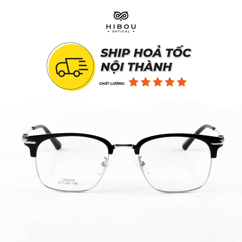 Gọng kính cận nam nữ thời trang CH004 - Chuyên lắp cận siêu mỏng