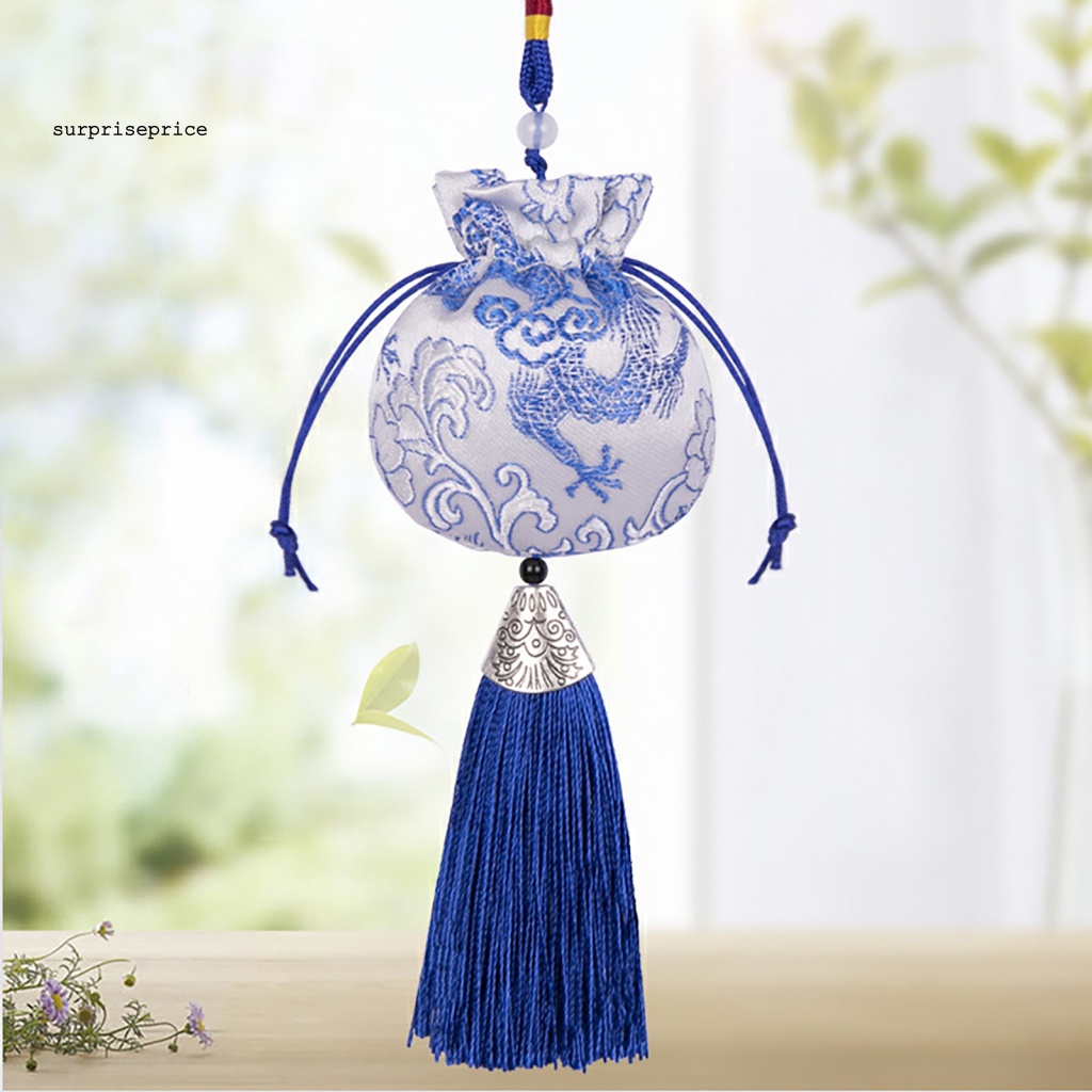 Túi Thơm Treo Tường Trang Trí Họa Tiết Hoa Thanh Lịch