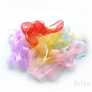 Dây giày vải lụa satin nhiều màu sắc