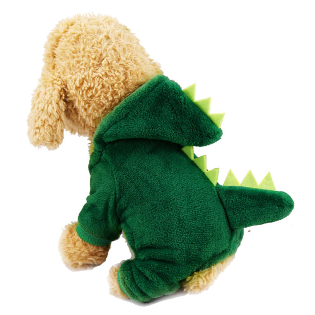 Áo hoodie tạo kiểu khủng long xinh xắn dành cho thú cưng