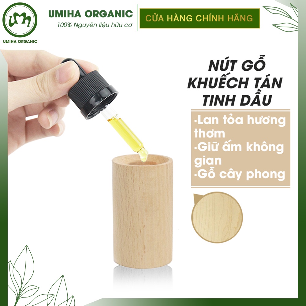 Trụ Gỗ khuếch tán Tinh Dầu UMIHOME chất liệu gỗ Cây Phong cao cấp sử dụng tiện lợi