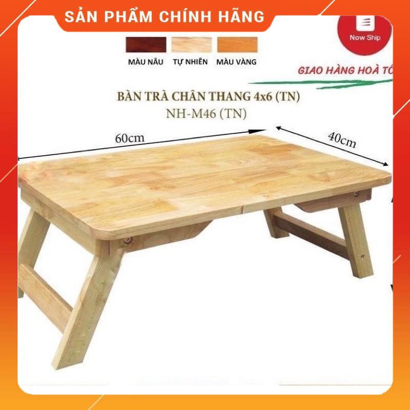 BÀN HỌC GẤP GỖ CHÂN THANG XẾP GỌN Đa Năng Dành cho Học Sinh-Sinh Viên Dáng Nhật Bản Cao Cấp