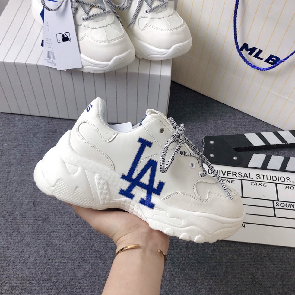 [Ảnh+Video thật] Giày sneaker mlb đế liền đủ mẫu boston, la, ny vàng, ny đế nâu da cao cấp full size nam nữ (36-43) | BigBuy360 - bigbuy360.vn