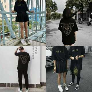 ÁO BASIC TEE HADES TAY LỠ, áo đôi nhóm