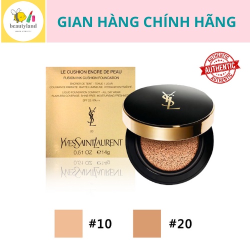 Phấn Nước Cushion YSL Fusion Ink Foundation - HÀNG CHÍNH HÃNG