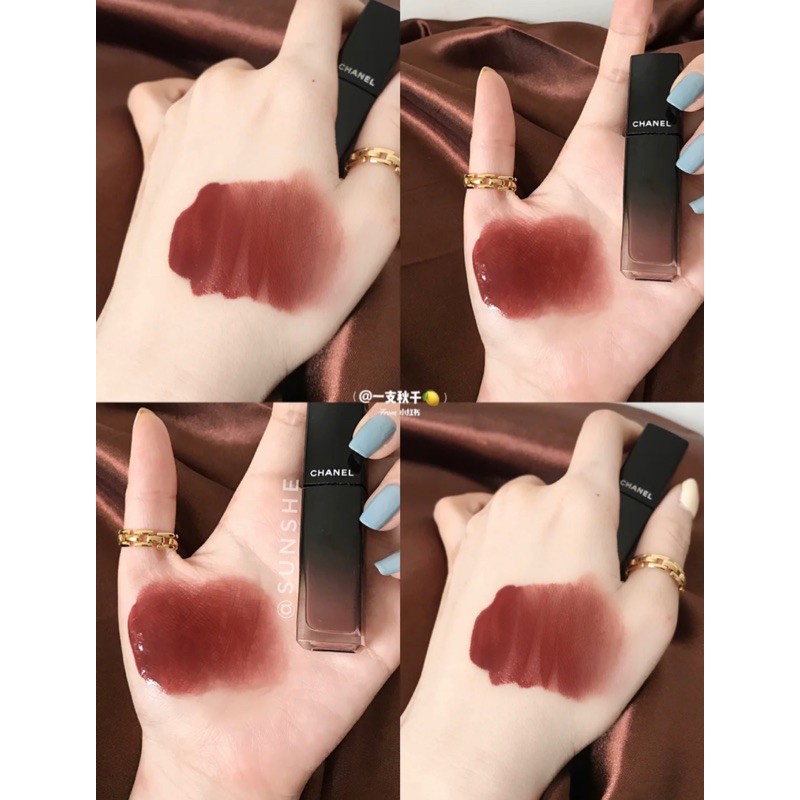 Son Chanel Rouge Allure Laque Fall 2020 #75, #74