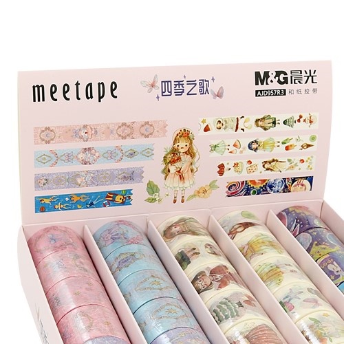 Washi Tape trang trí in-mix các kiểu dáng