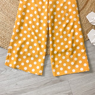 Jumpsuit chấm bi