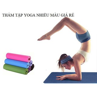 Thảm tập yoga + túi đựng giá rẻ