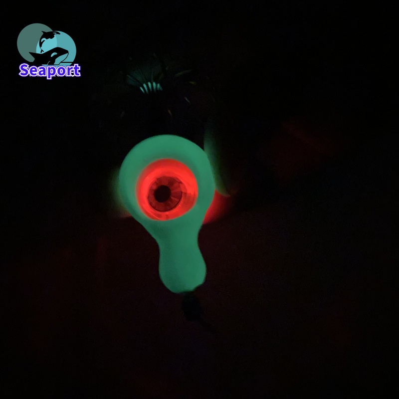 Mồi Câu Cá Giả Hình Mực Dạ Quang 60g