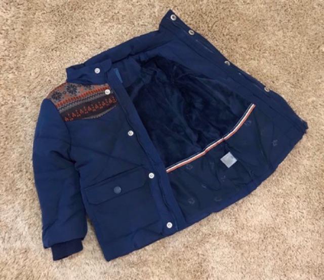 Áo phao bé trai Mini Balabala dư xịn size 2-7y