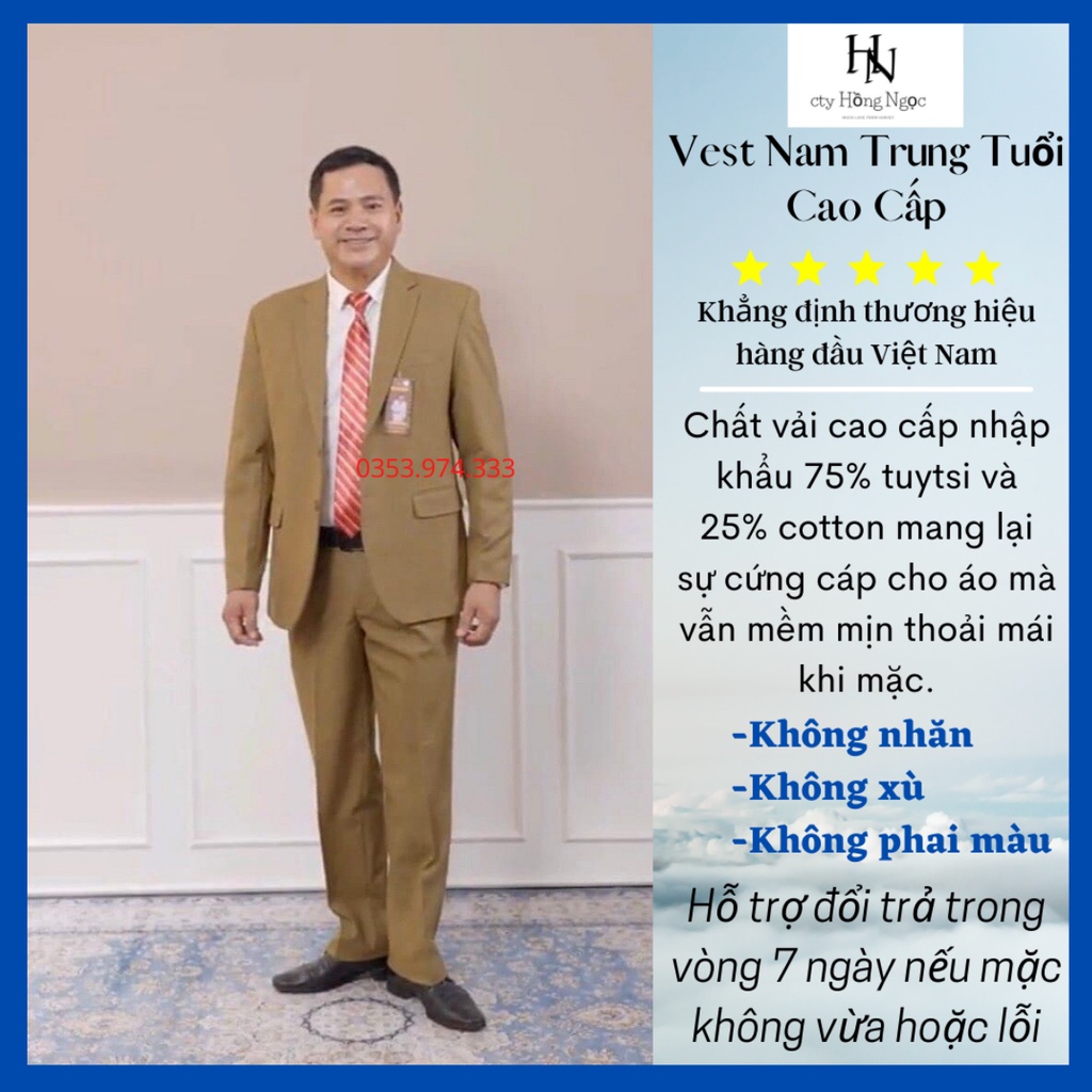 Vest trung niên,Vest trung niên cao cấp chất liệu nhập khẩu ẤN ĐỘ