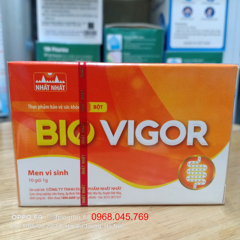 Men vi sinh Bio Vigor giúp lập lại cân bằng hệ vi sinh đường ruột