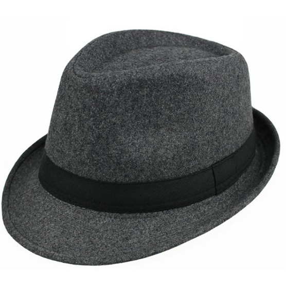 Mũ Phớt Fedora Nam Cao Cấp - Nón Phớt Nam Chất Nỉ