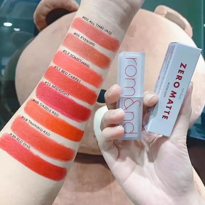 Son Thỏi Lì Romand New Zero Matte Lipstick 3g