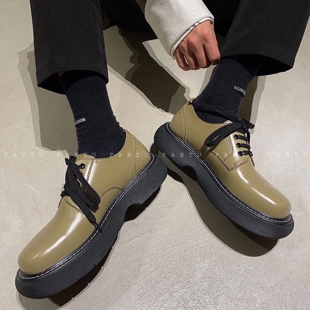 Giày Da Bò Màu Lạ Mắt Cực Phong Cách Dành Cho Nam Và Nữ - PANTU UNISEX