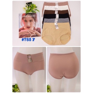 Quần lót nữ thun lạnh cạp vừa gen bụng Thái Lan 785 co giãn