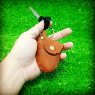 Móc Khoá Da Bò Thật Handmade, Ví móc Khoá Mini