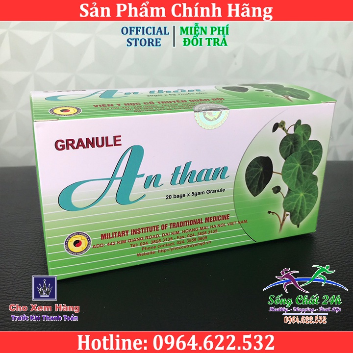 Cốm An Thần Viện Y Học Cổ Truyền Quân Đội - Sống Chất 24h