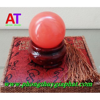Cầu phong thủy đá núi lửa đỏ