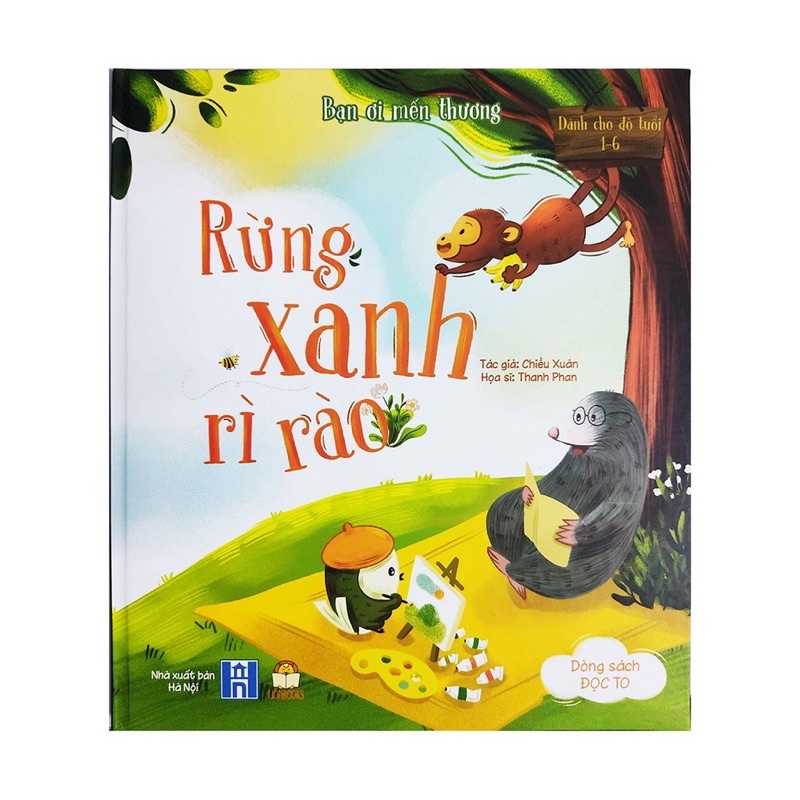 Sách-Rừng xanh rì rào( Lionbooks )