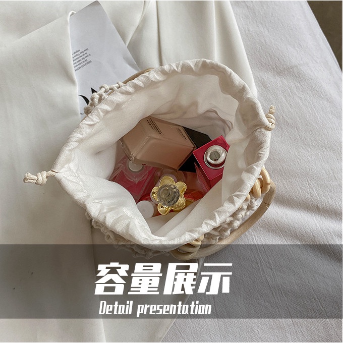 Túi cói xách tay thời trang đi biển dành cho bạn nữ