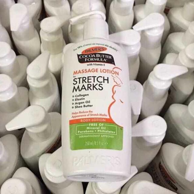 Lotion chống rạn da bà bầu của Mỹ  𝐏𝐚𝐥𝐦𝐞𝐫𝐬 𝐒𝐭𝐫𝐞𝐭𝐜𝐡 𝐌𝐚𝐫𝐤𝐬 𝟐𝟓𝟎𝐦𝐥